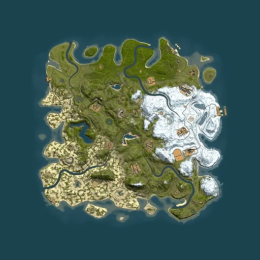 Rust map seed 1611273359, 4500x4500m top-down preview
