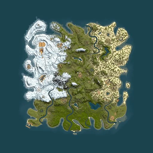 Rust map seed 1651229867, 5000x5000m top-down preview