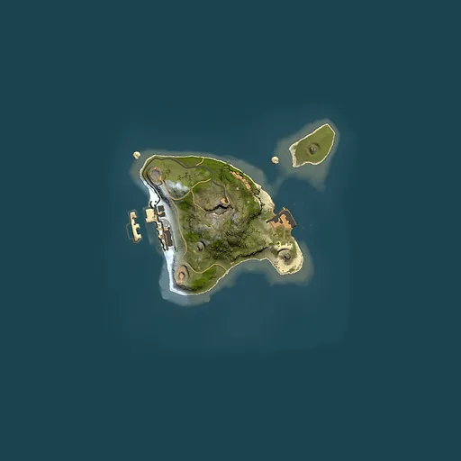 Rust map seed 493052144, 1500x1500m top-down preview