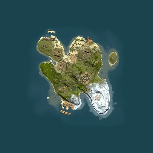 Rust map seed 390407273, 2000x2000m top-down preview