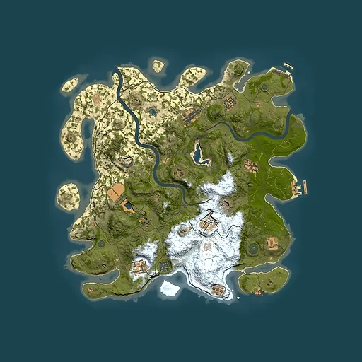 Rust map seed 1346578502, 4000x4000m top-down preview