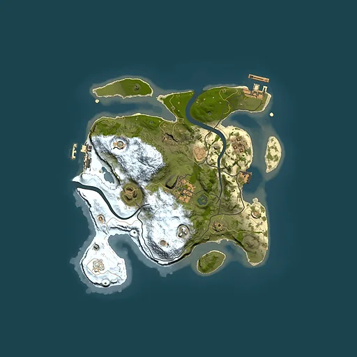 Rust map seed 2082840473, 2500x2500m top-down preview