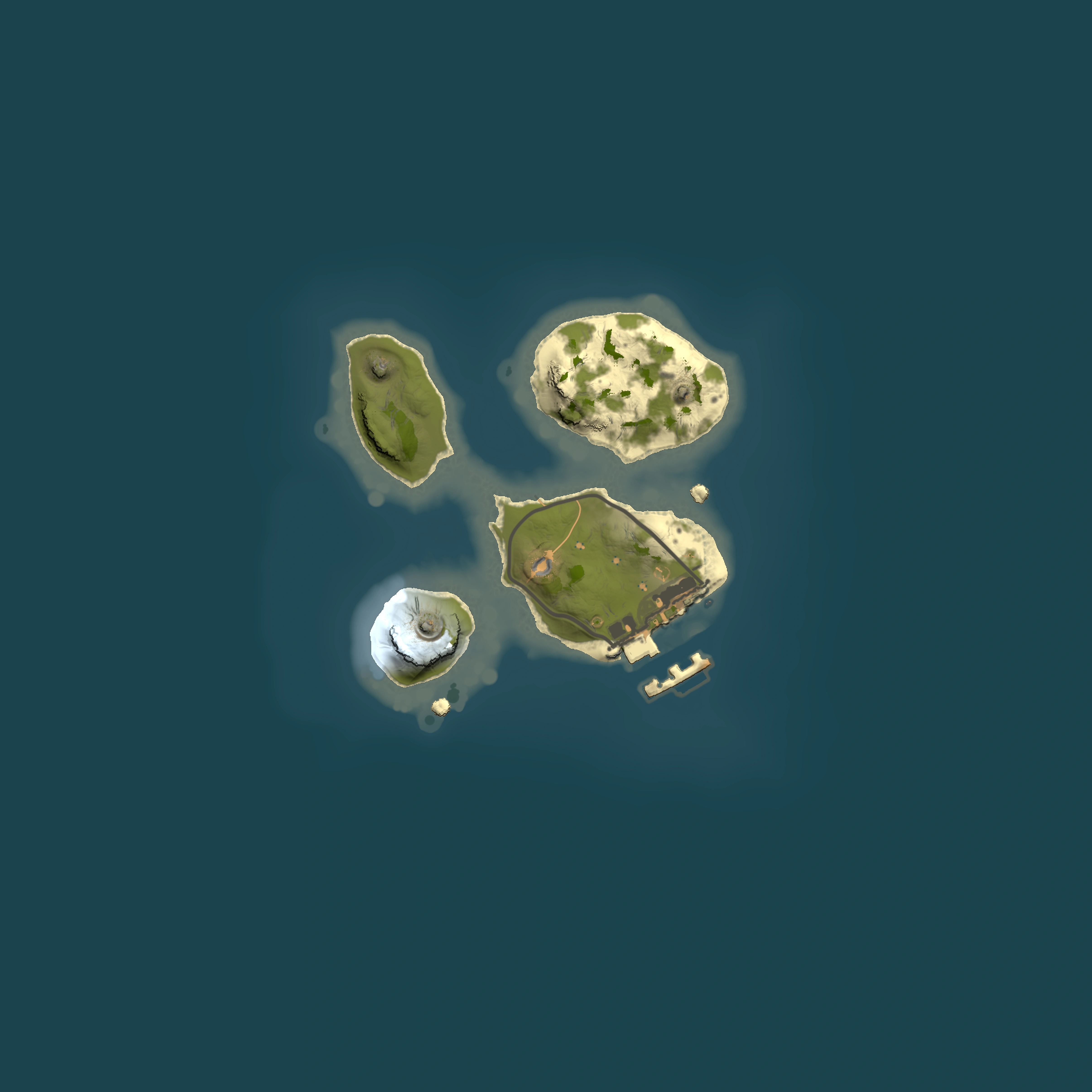 Full top-down render of Rust map seed 1871511174, 1500x1500m