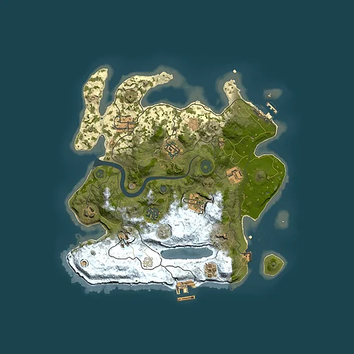 Rust map seed 449263359, 3000x3000m top-down preview