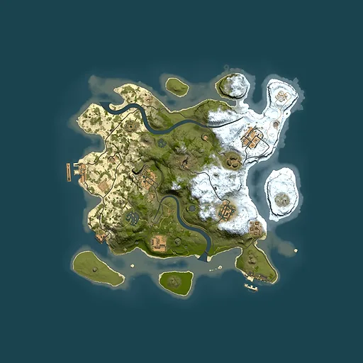 Rust map seed 1130924181, 3000x3000m top-down preview