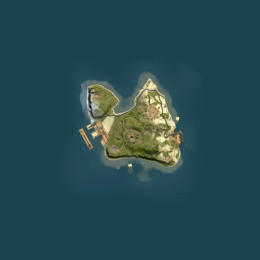 Rust map seed 525886045, 1500x1500m top-down preview
