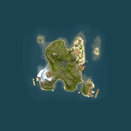 Rust map seed 983264329, 2000x2000m top-down preview