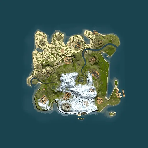 Rust map seed 566713216, 3000x3000m top-down preview