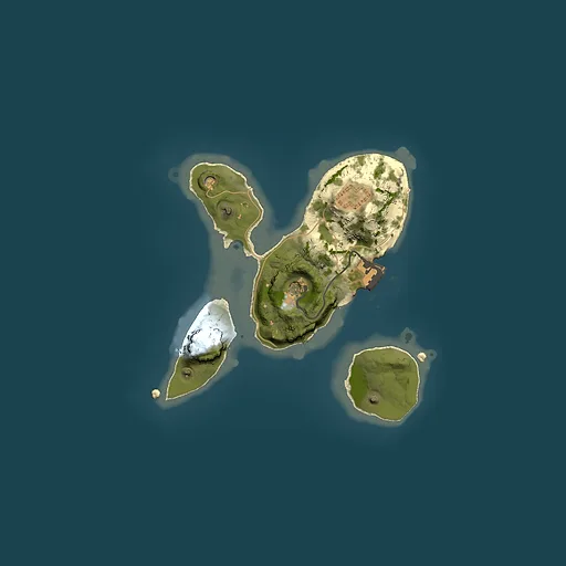 Rust map seed 209830890, 1500x1500m top-down preview