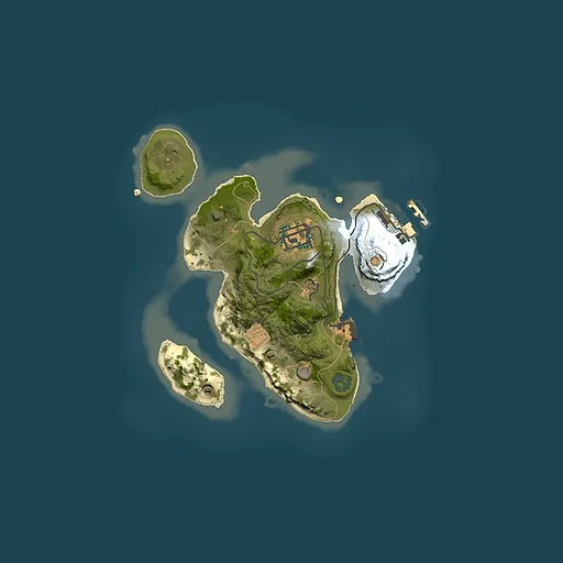 Rust map seed 303425753, 2000x2000m top-down preview