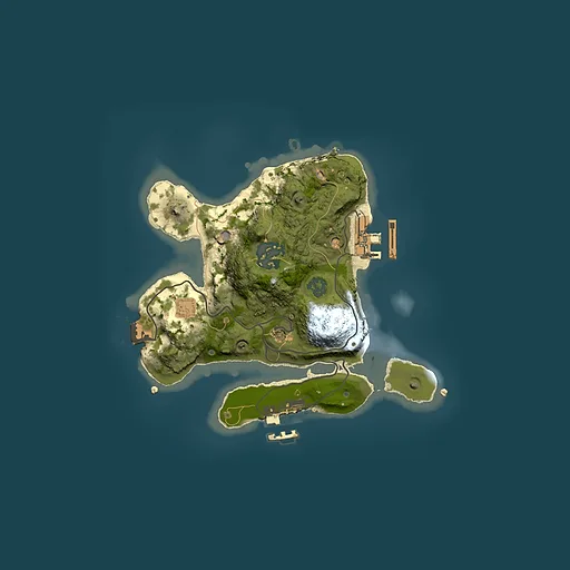 Rust map seed 932376141, 2000x2000m top-down preview
