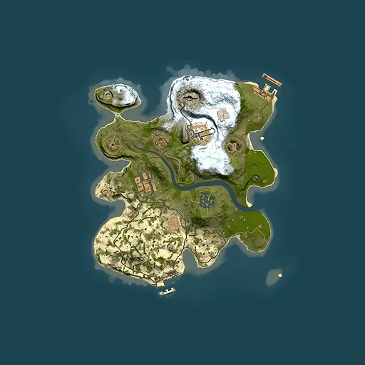 Rust map seed 1428530768, 2500x2500m top-down preview