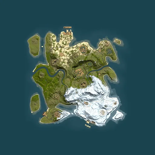 Rust map seed 1246017972, 3000x3000m top-down preview