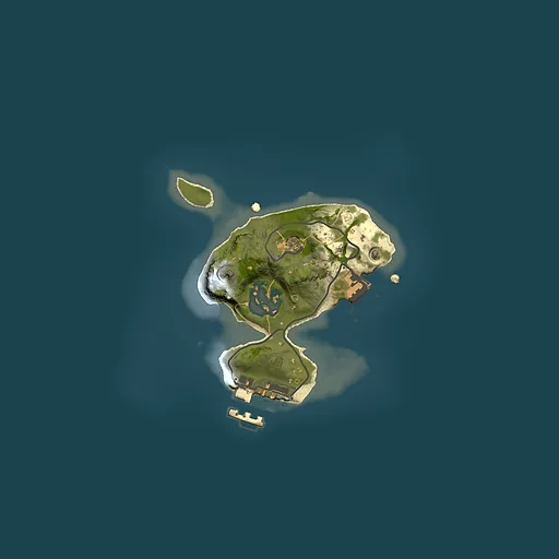Rust map seed 1705630581, 1500x1500m top-down preview