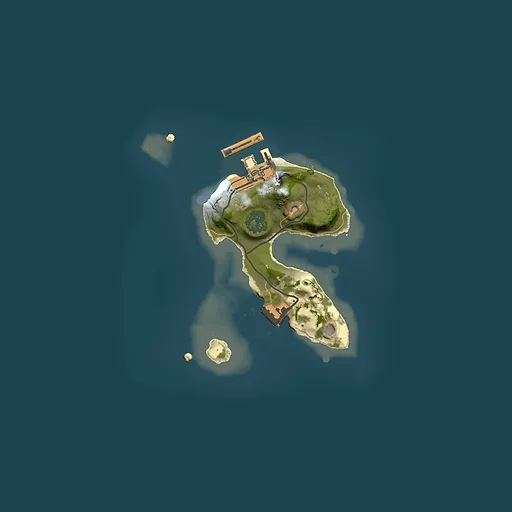 Rust map seed 1534467133, 1500x1500m top-down preview