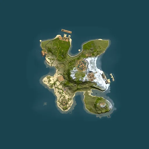 Rust map seed 976507046, 2000x2000m top-down preview