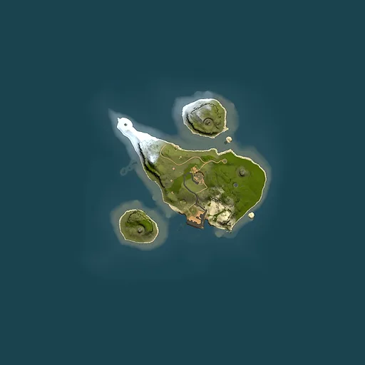 Rust map seed 145473350, 1500x1500m top-down preview