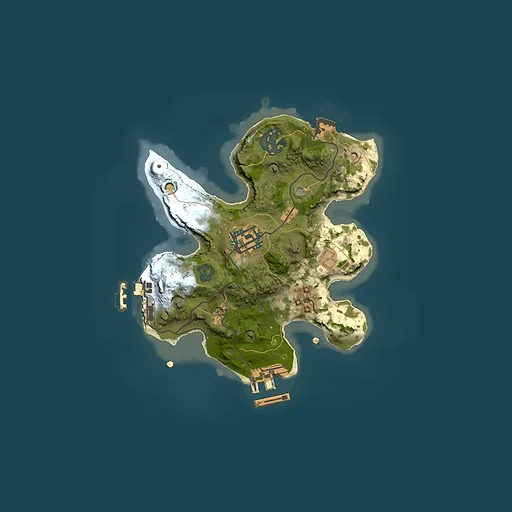 Rust map seed 2108352536, 2000x2000m top-down preview