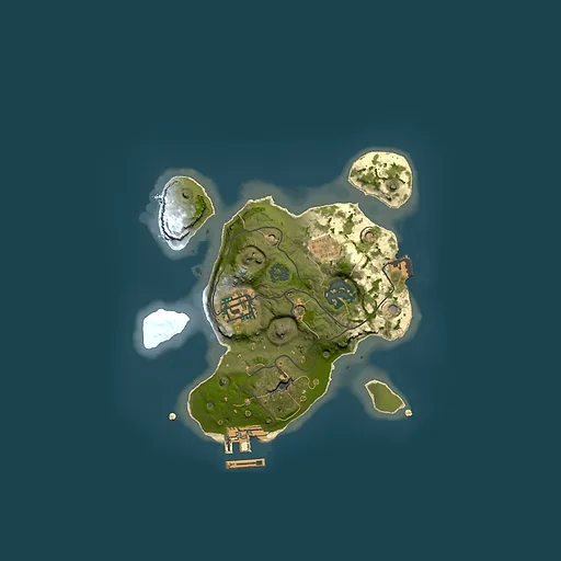 Rust map seed 1746909884, 2000x2000m top-down preview