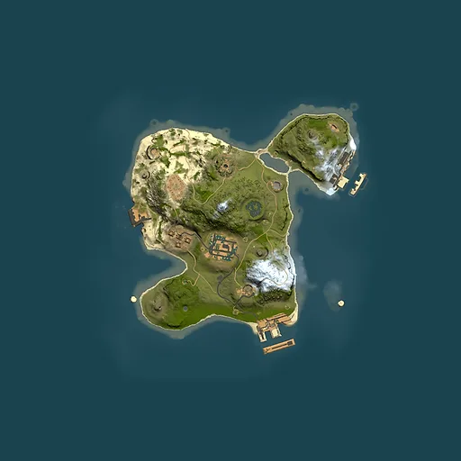 Rust map seed 1140871573, 2000x2000m top-down preview