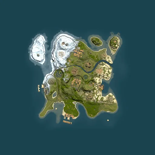 Rust map seed 226049646, 2500x2500m top-down preview
