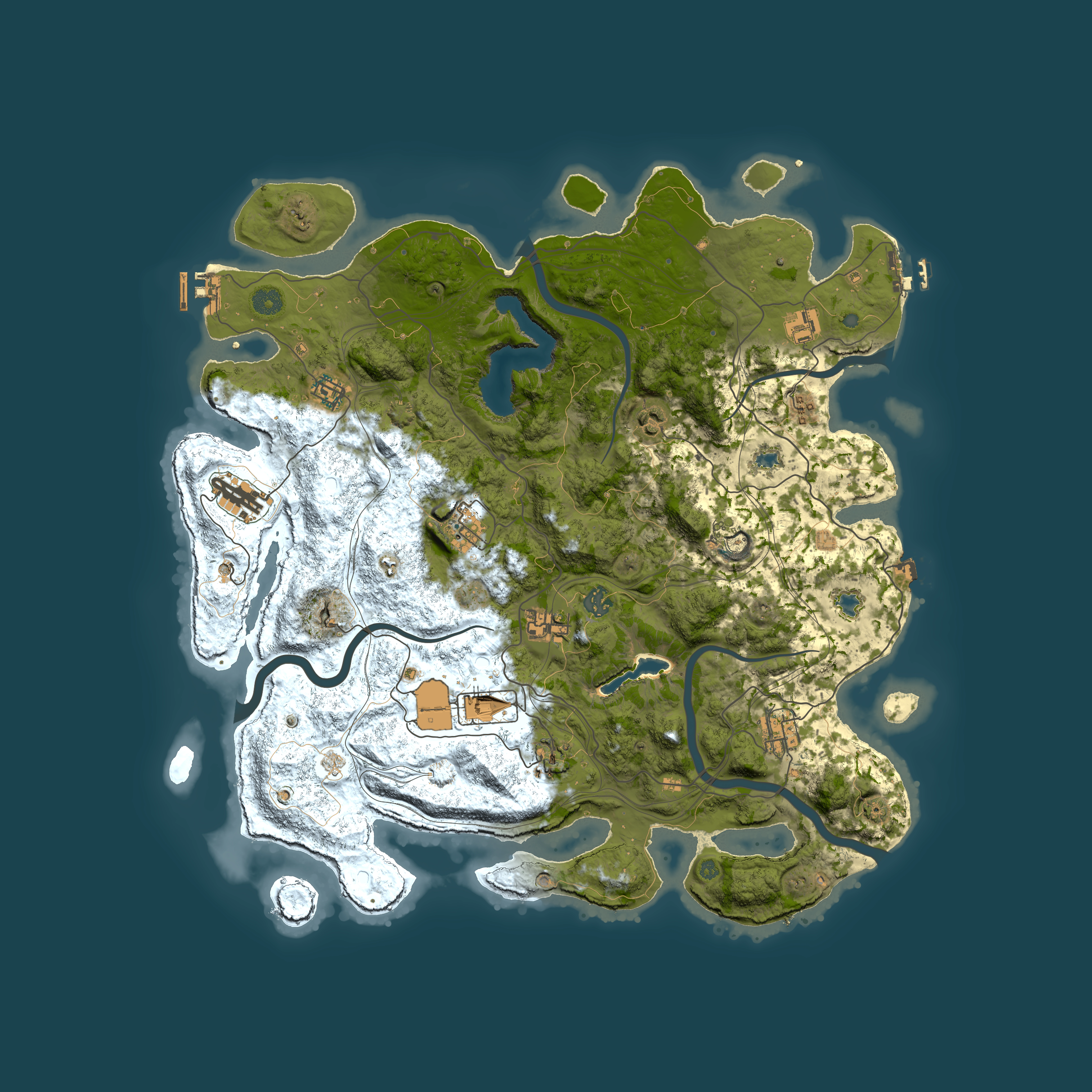 Full top-down render of Rust map seed 1520996328, 4500x4500m