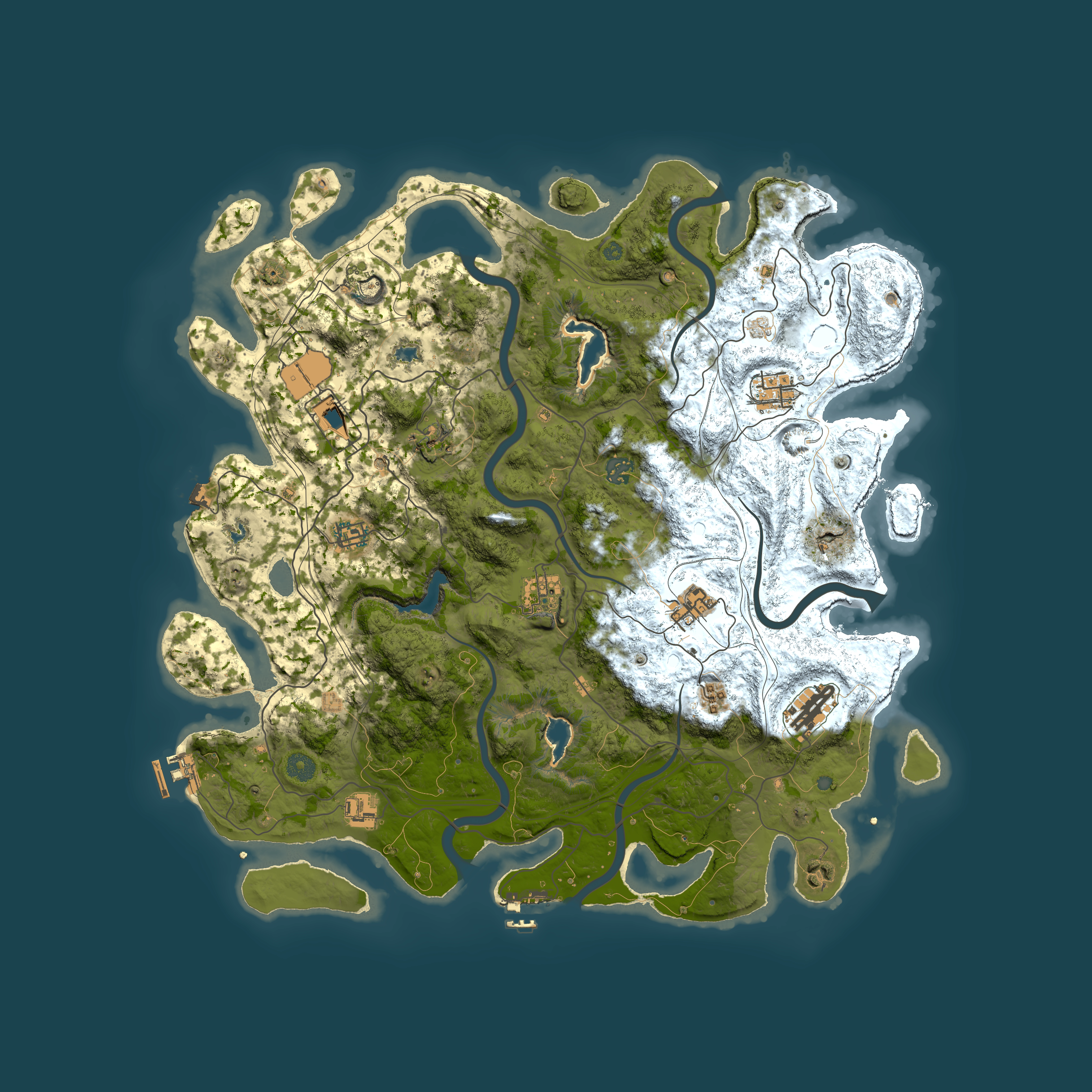 Full top-down render of Rust map seed 2111544777, 4500x4500m