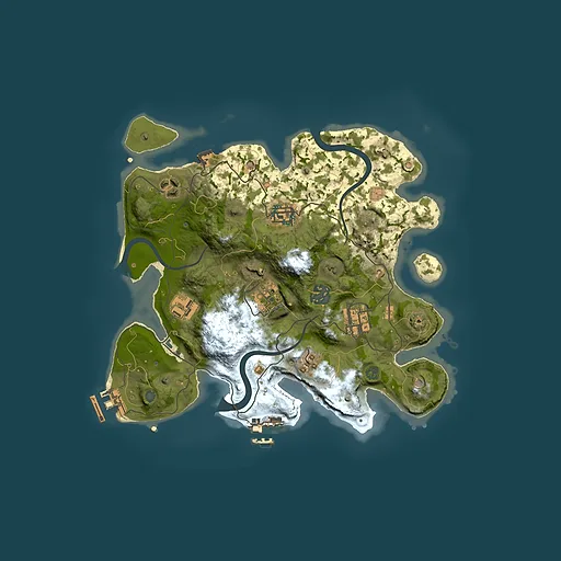Rust map seed 1219938173, 3000x3000m top-down preview