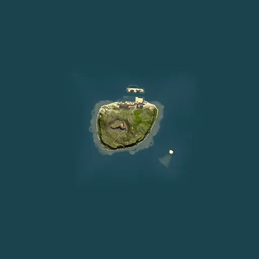 Rust map seed 463163509, 1500x1500m top-down preview