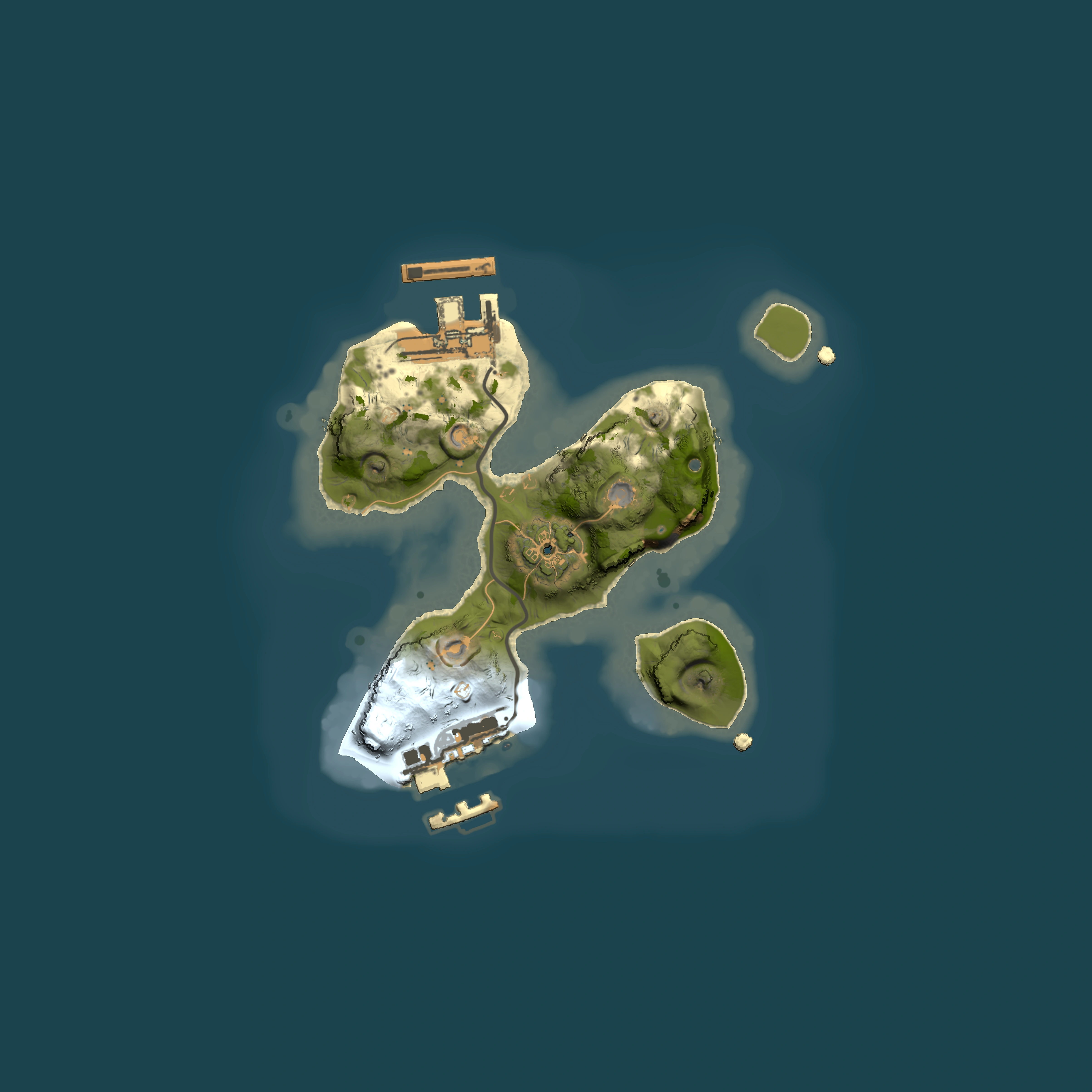 Full top-down render of Rust map seed 977568604, 1500x1500m
