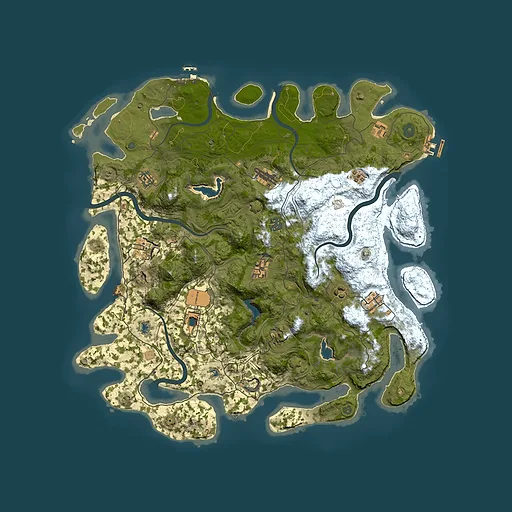 Rust map seed 656929752, 4500x4500m top-down preview