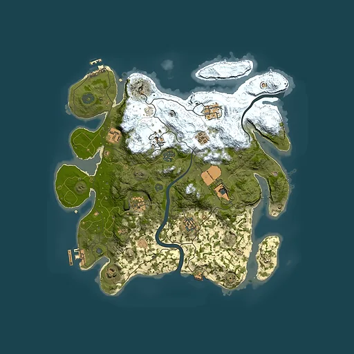 Rust map seed 844247692, 3500x3500m top-down preview