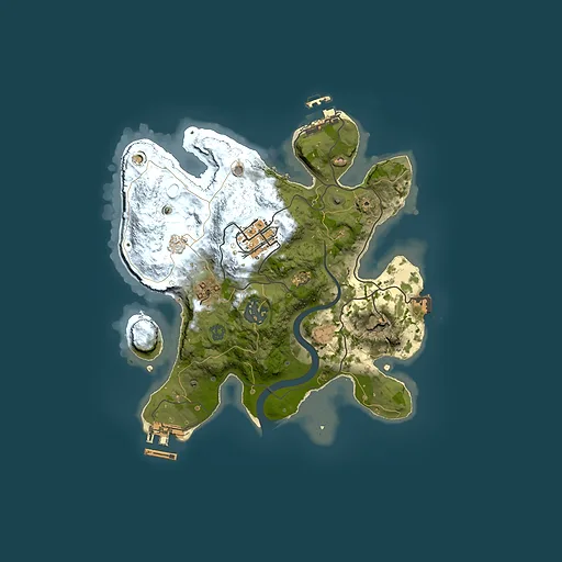 Rust map seed 1723616522, 2500x2500m top-down preview