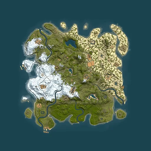 Rust map seed 570995315, 4500x4500m top-down preview