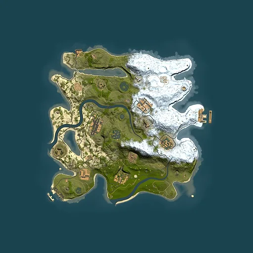 Rust map seed 1859572848, 3000x3000m top-down preview