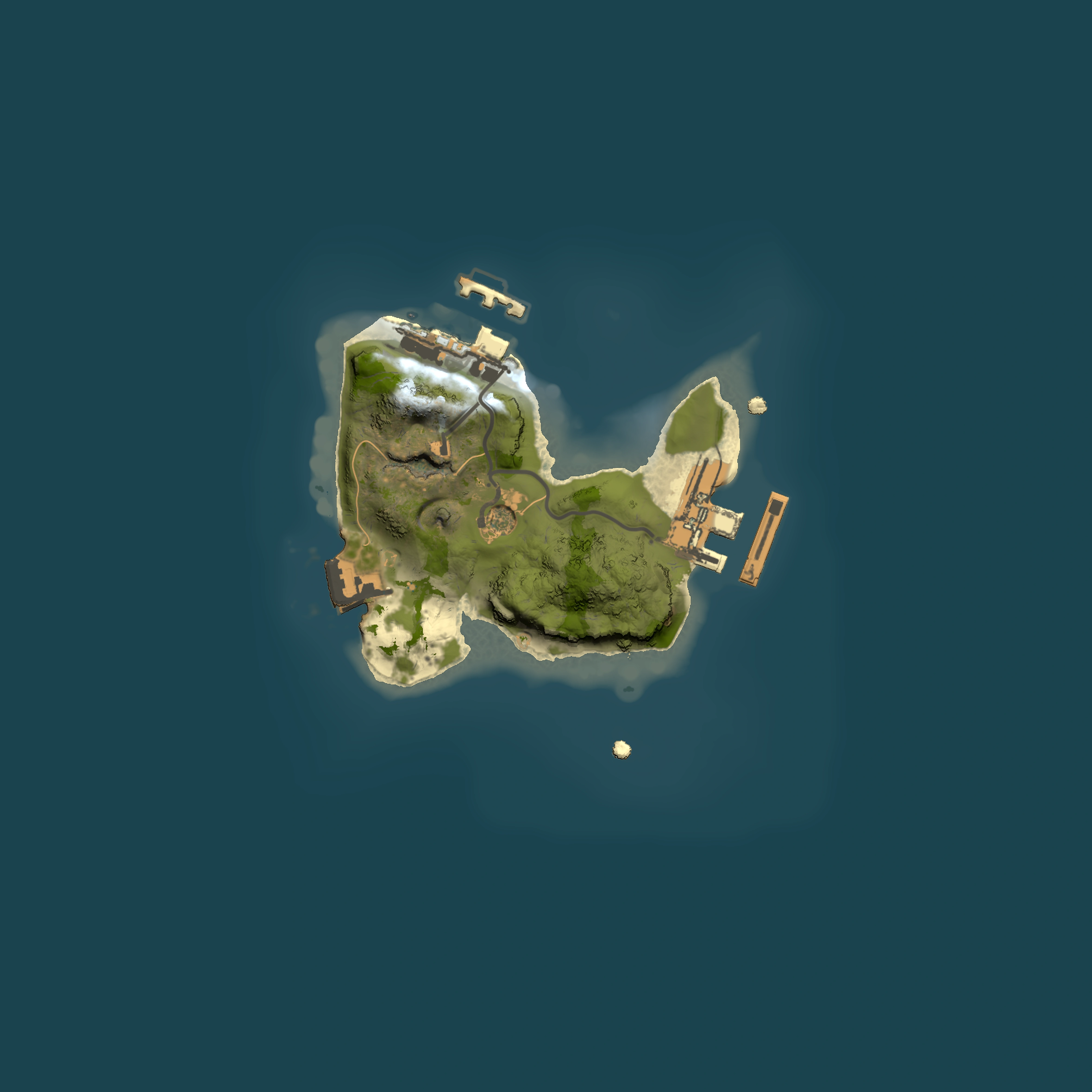 Full top-down render of Rust map seed 52377271, 1500x1500m