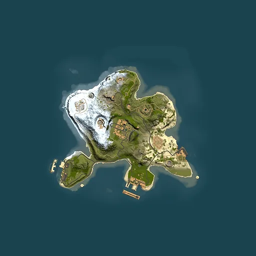 Rust map seed 368957390, 2000x2000m top-down preview