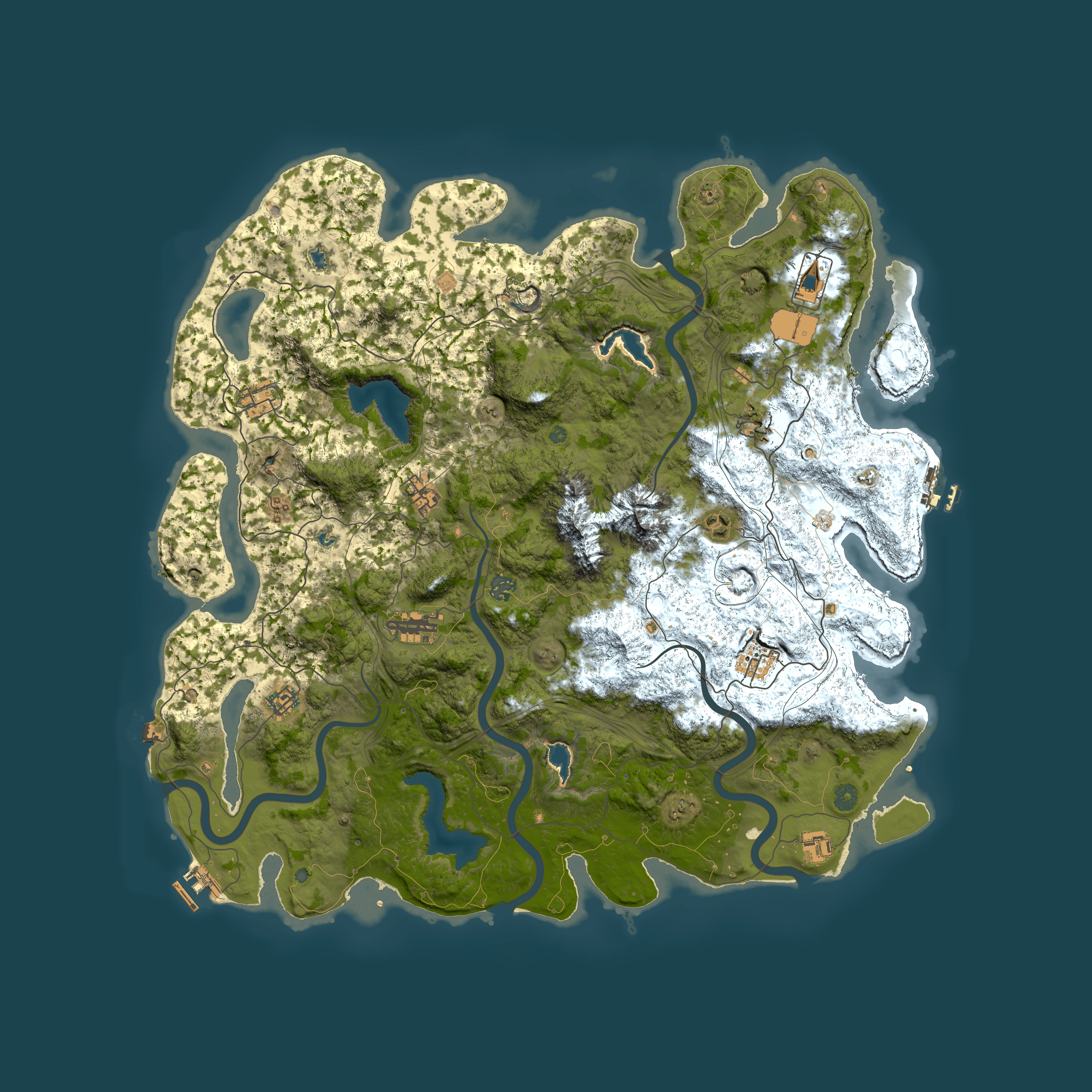 Full top-down render of Rust map seed 1781659135, 5000x5000m