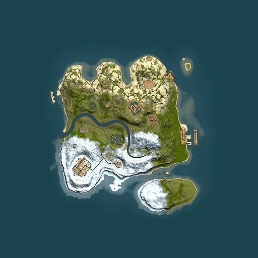 Rust map seed 1913437968, 2500x2500m top-down preview