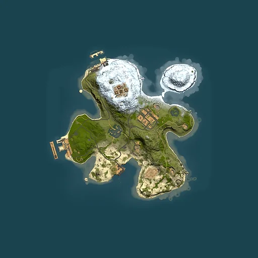 Rust map seed 576238981, 2000x2000m top-down preview