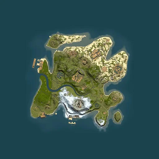 Rust map seed 1725502672, 2500x2500m top-down preview