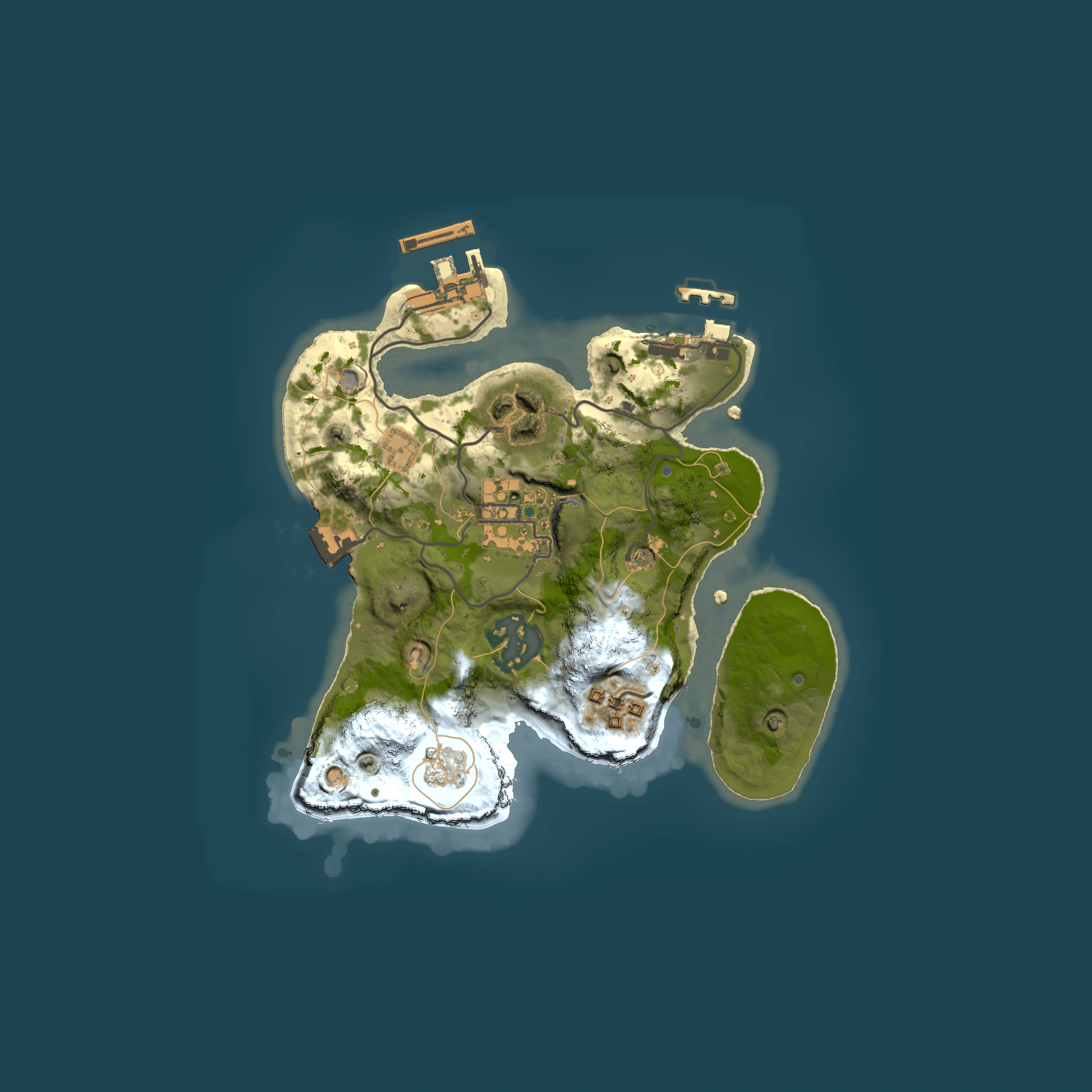 Full top-down render of Rust map seed 2041139926, 2000x2000m