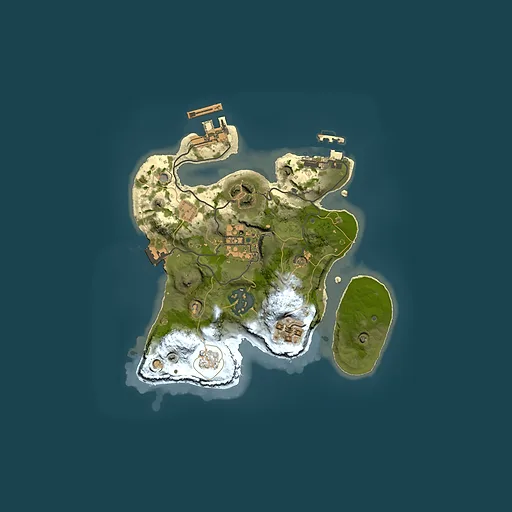 Rust map seed 2041139926, 2000x2000m top-down preview