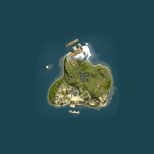 Rust map seed 727449305, 1500x1500m top-down preview