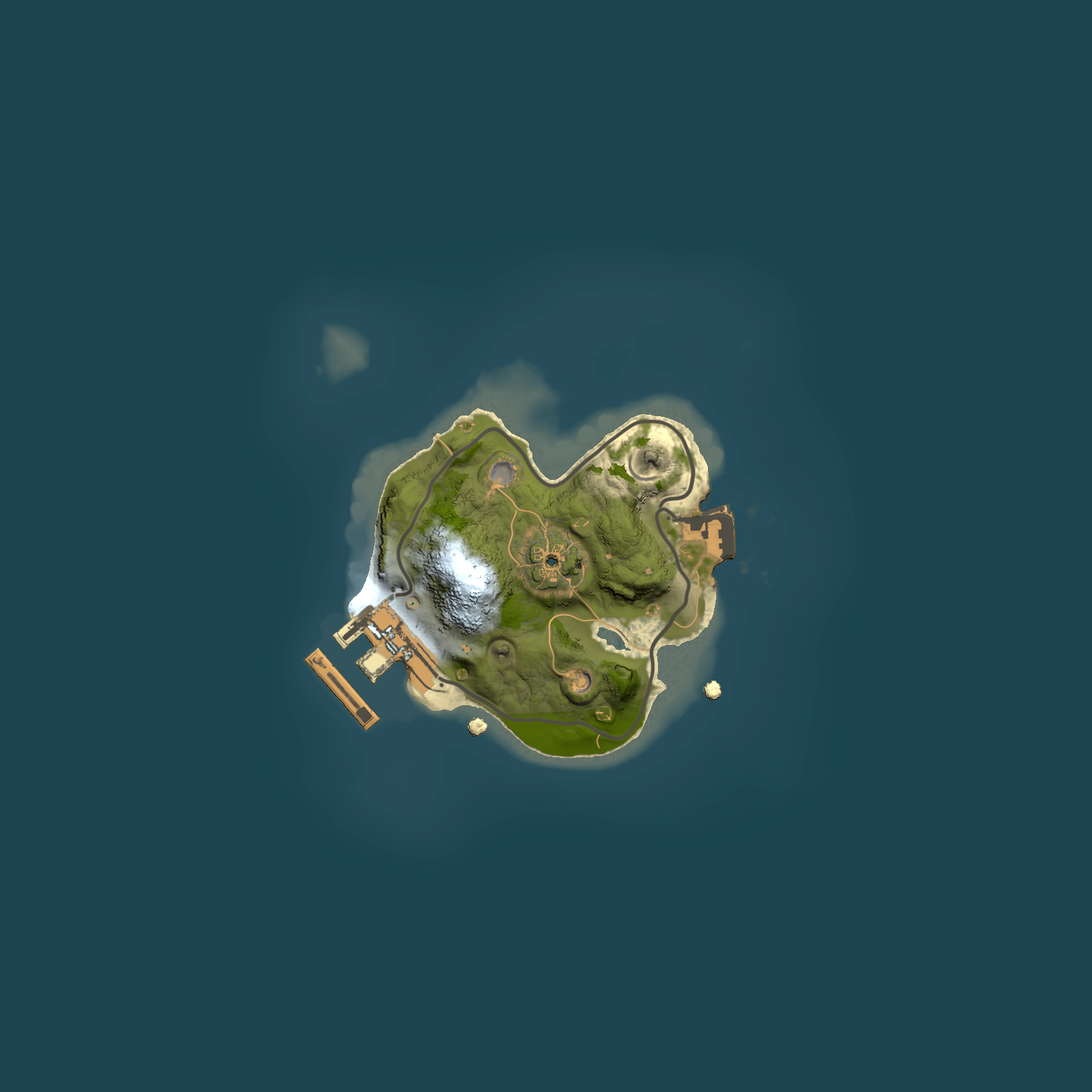 Full top-down render of Rust map seed 1698555479, 1500x1500m