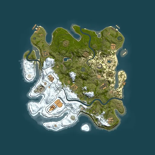 Rust map seed 1905920967, 4000x4000m top-down preview