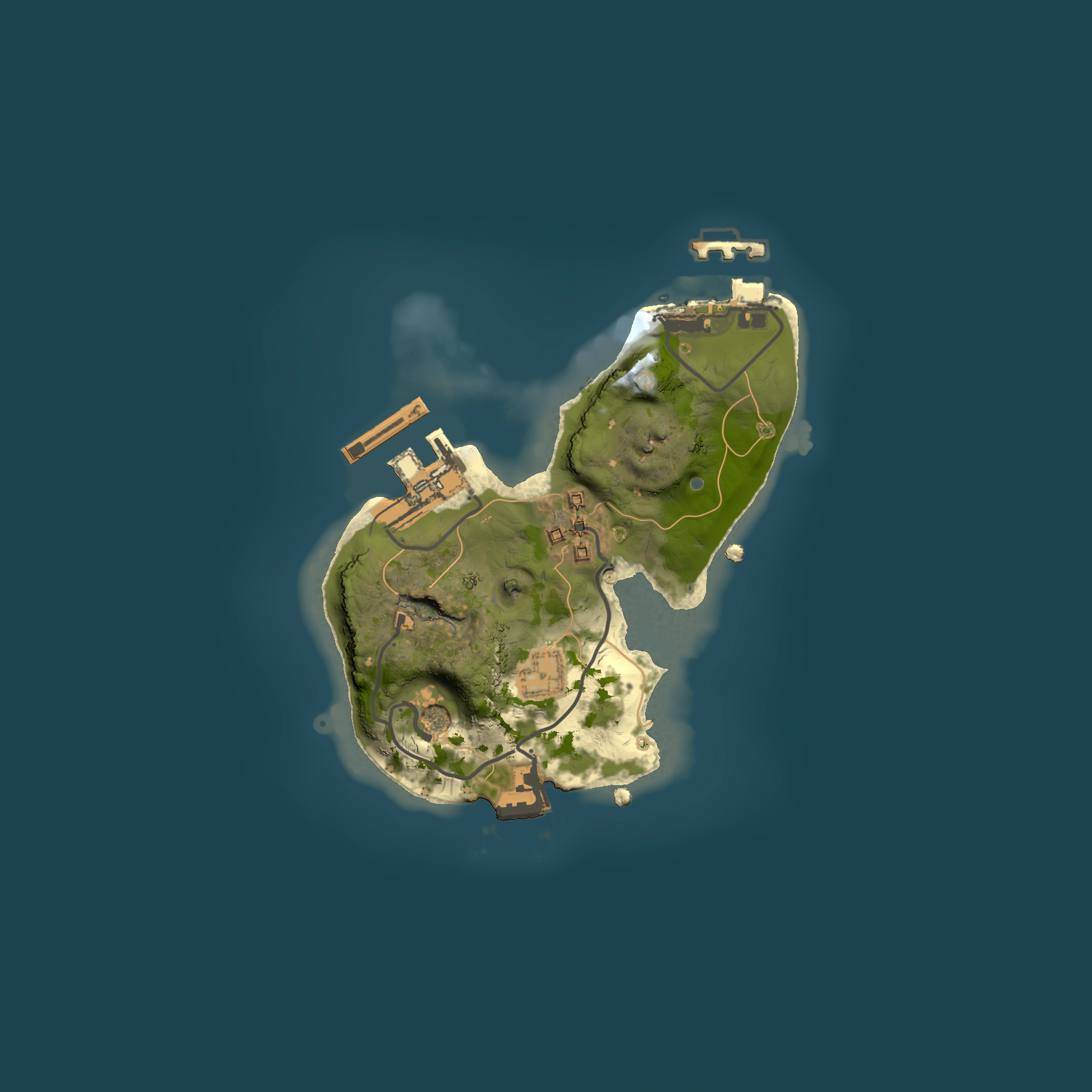 Full top-down render of Rust map seed 1771070230, 1500x1500m