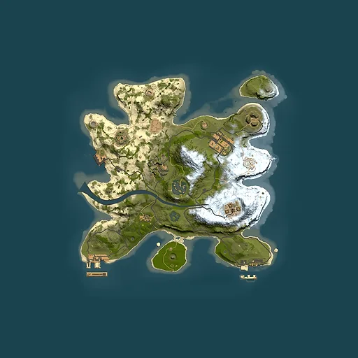 Rust map seed 17890052, 2500x2500m top-down preview