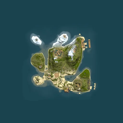 Rust map seed 2121284005, 2000x2000m top-down preview