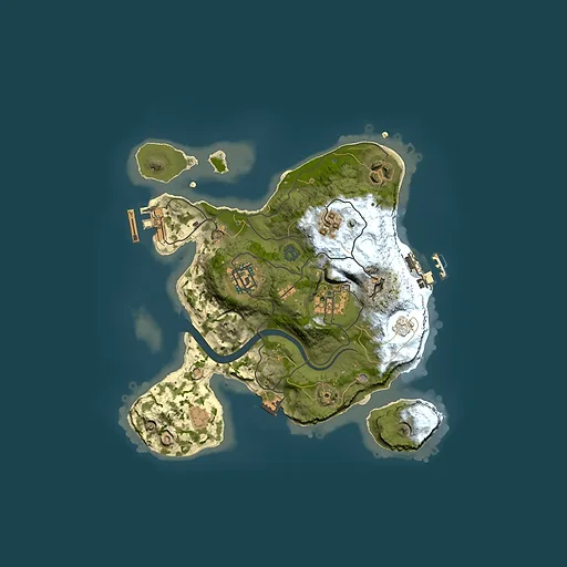 Rust map seed 1528471107, 2500x2500m top-down preview